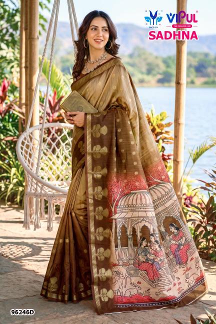 Vipul sadhna vol-4 saree clothes at wholesale price